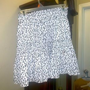 Cheeta skirt. Brand- Glam. Size-Small